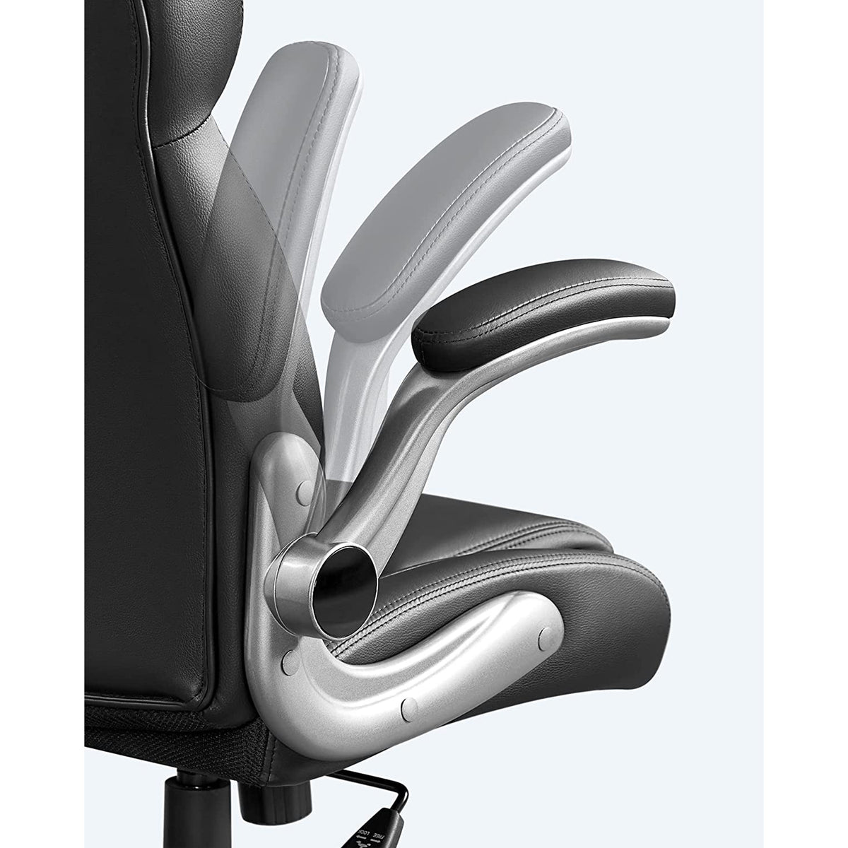 Ergonomischer Regiestuhl - Bürostuhl Leder - Belastbar bis 150 kg