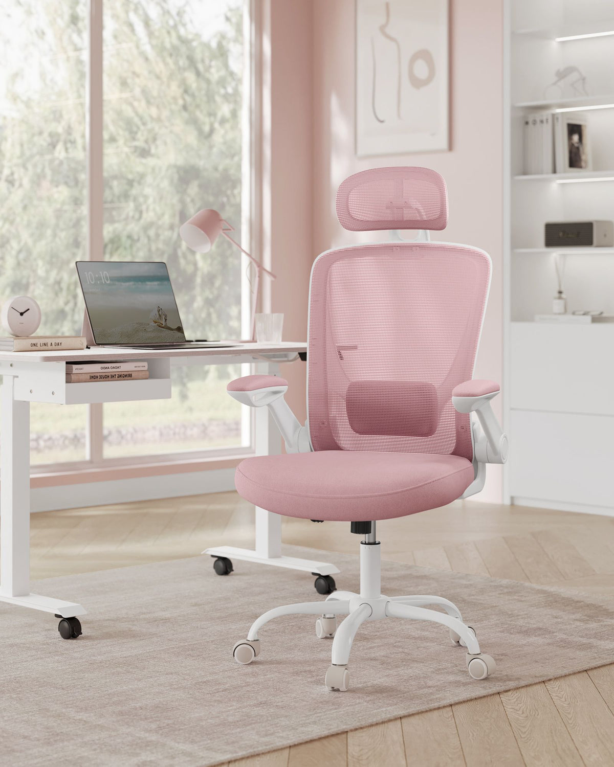 Ergonomischer Bürostuhl mit Kopfstütze – Komfort und Unterstützung