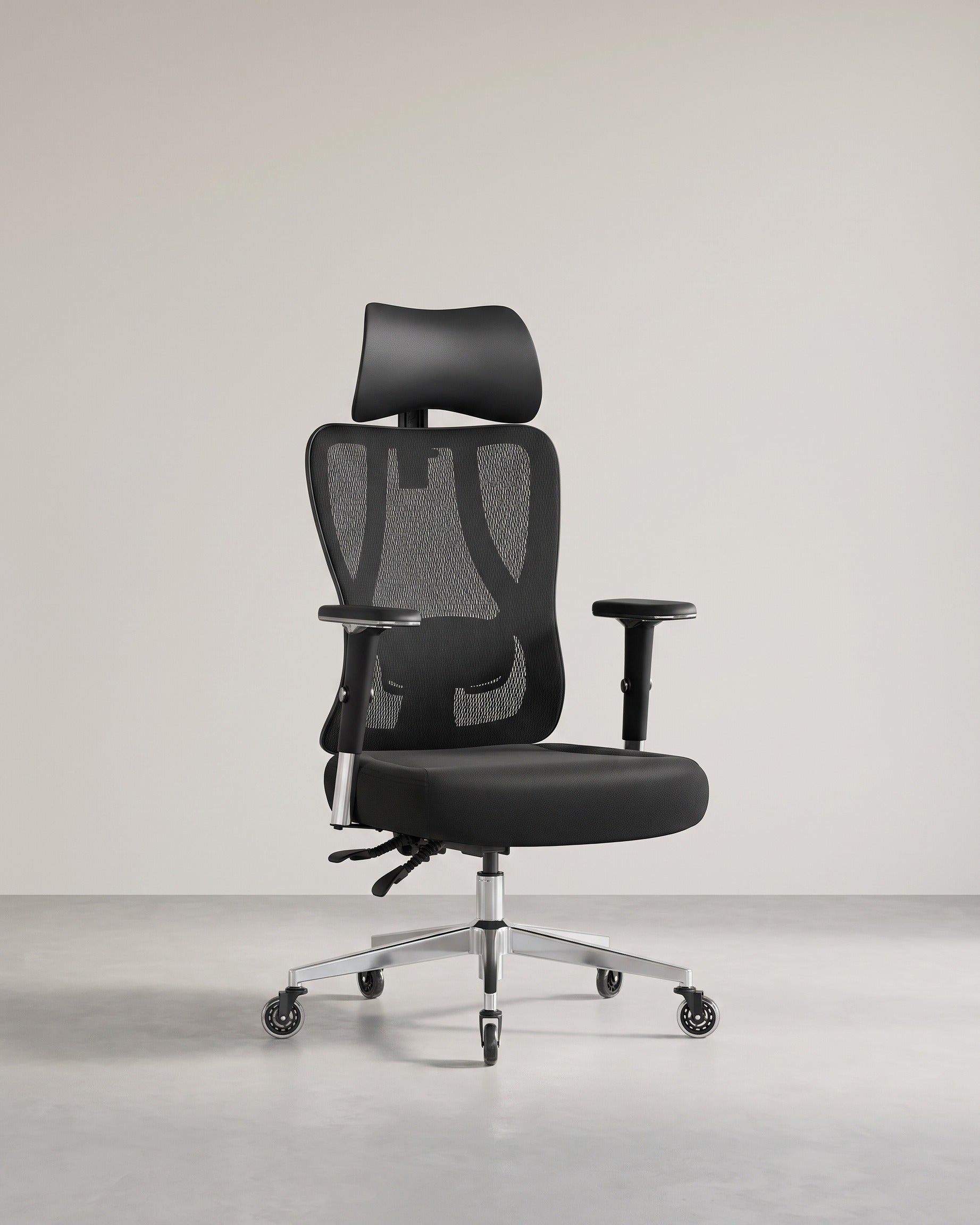 Bürostuhl - Ergonomisch - Verstellbare Lendenstütze Und Kopfstütze - Bis 150 kg