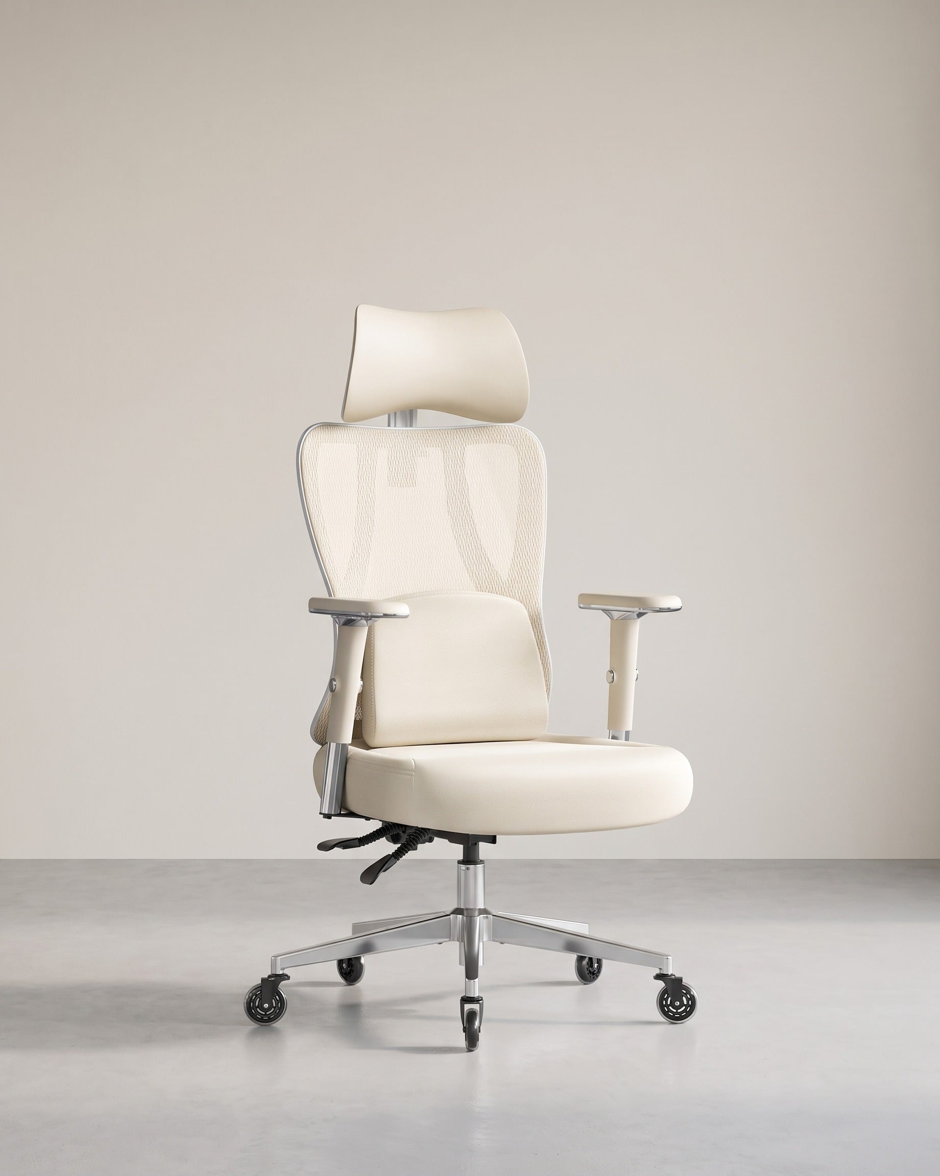 Bürostuhl - Ergonomisch - Verstellbare Lendenstütze Und Kopfstütze - Bis 150 kg