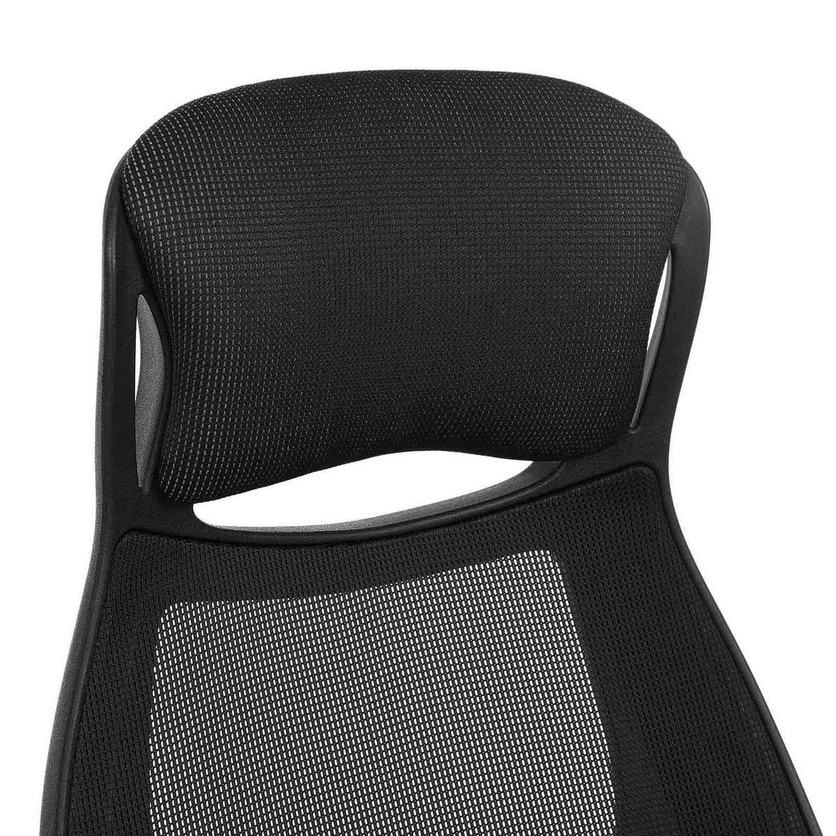 Ergonomischer Bürostuhl Schwarz – Mit Netzrückenlehne, Kopfstütze & klappbaren Armlehnen – Bis 150 kg belastbar