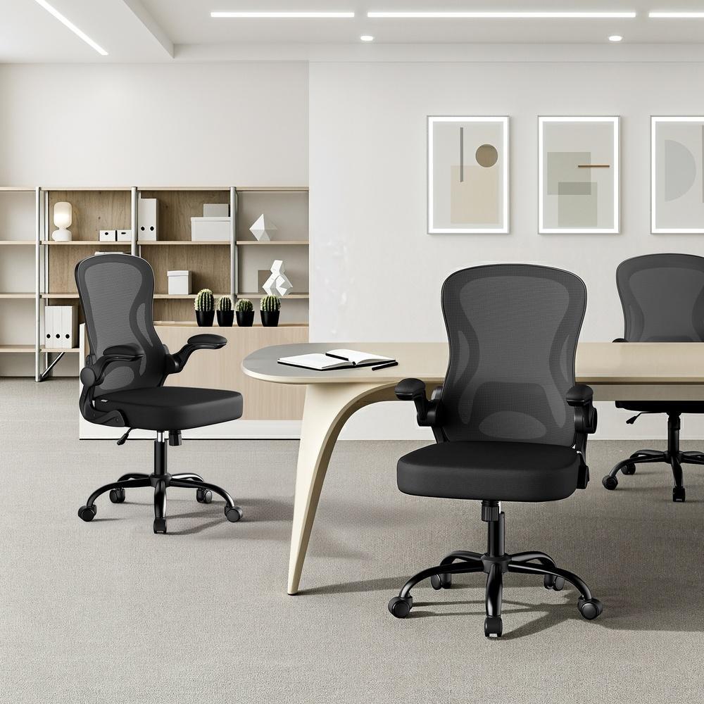 Bürostuhl - Mesh Atmungsaktive Rückenlehne - Mit Wippfunktion - Ergonomisch