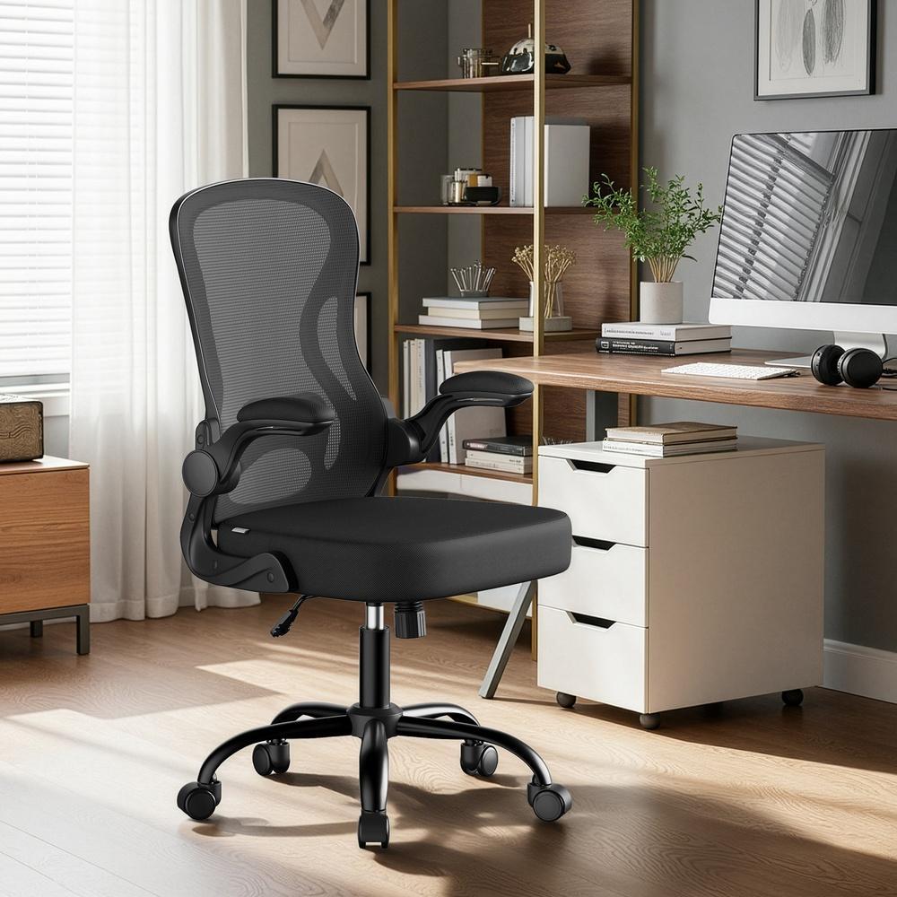 Bürostuhl - Mesh Atmungsaktive Rückenlehne - Mit Wippfunktion - Ergonomisch