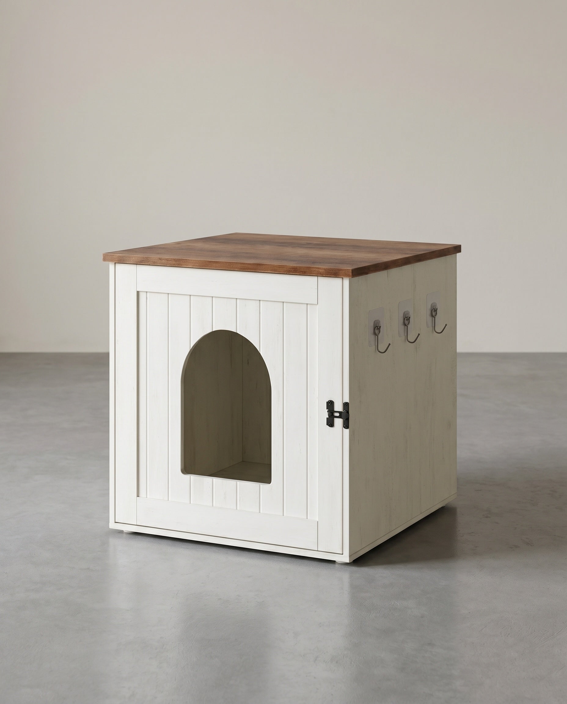 Katzentoilettenschrank - Geschlossenes Katzenklo Mit Schnellmontage - Für Das Wohnzimmer