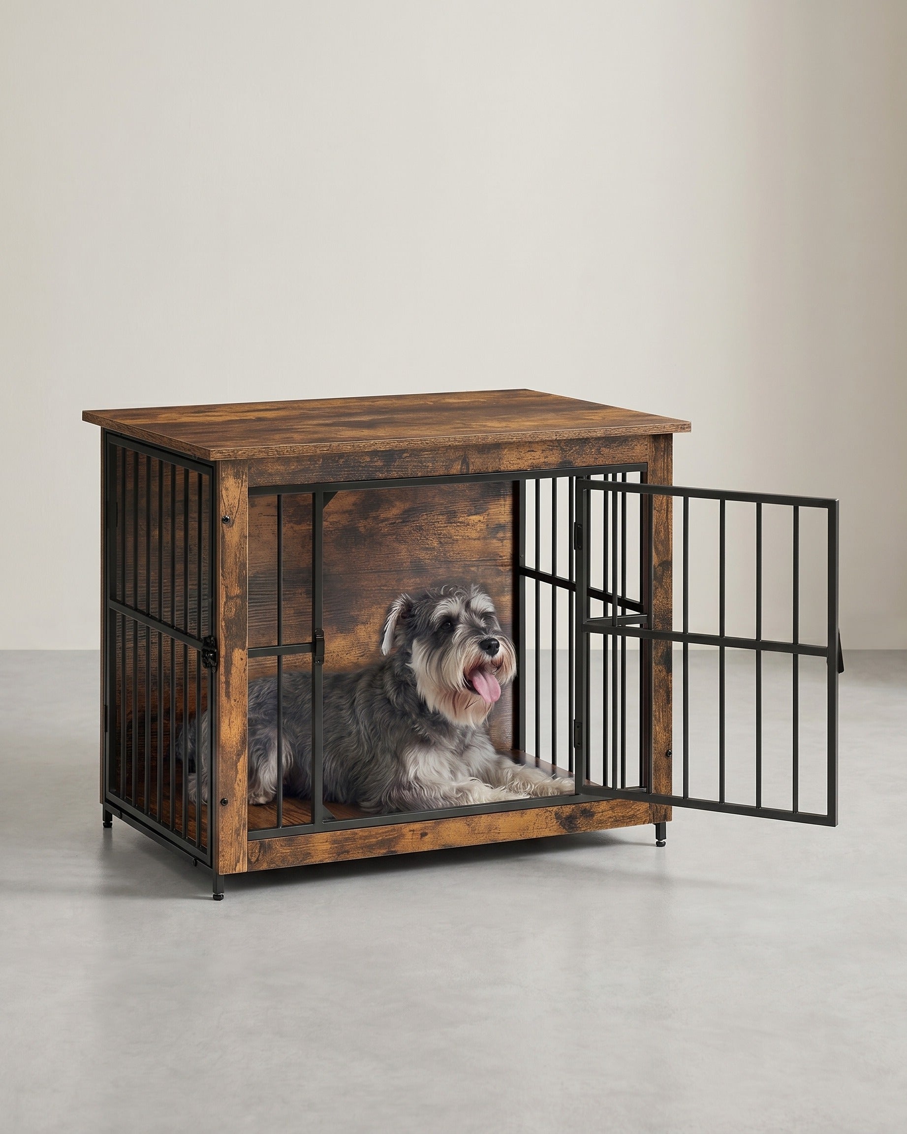 Hundebox Möbel Für Innen - 2 Türen - Belastbar Bis 20 Kg