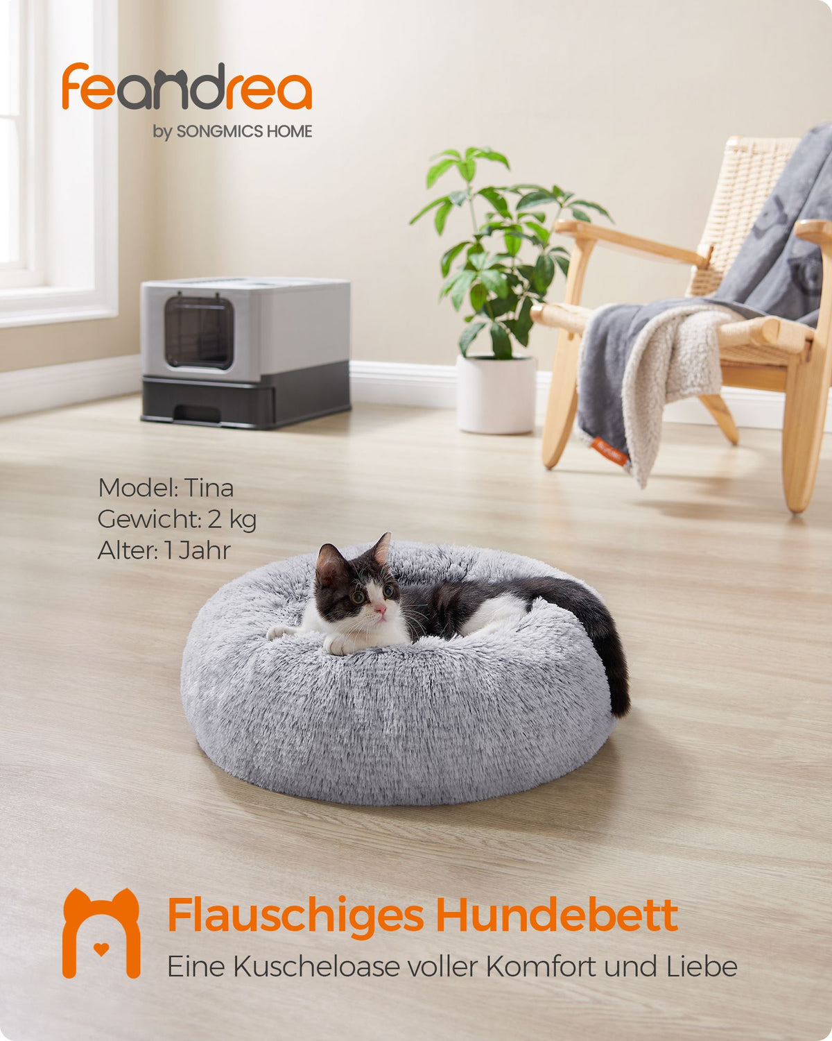 Donutförmiges Hundebett – Extra weich und bequem