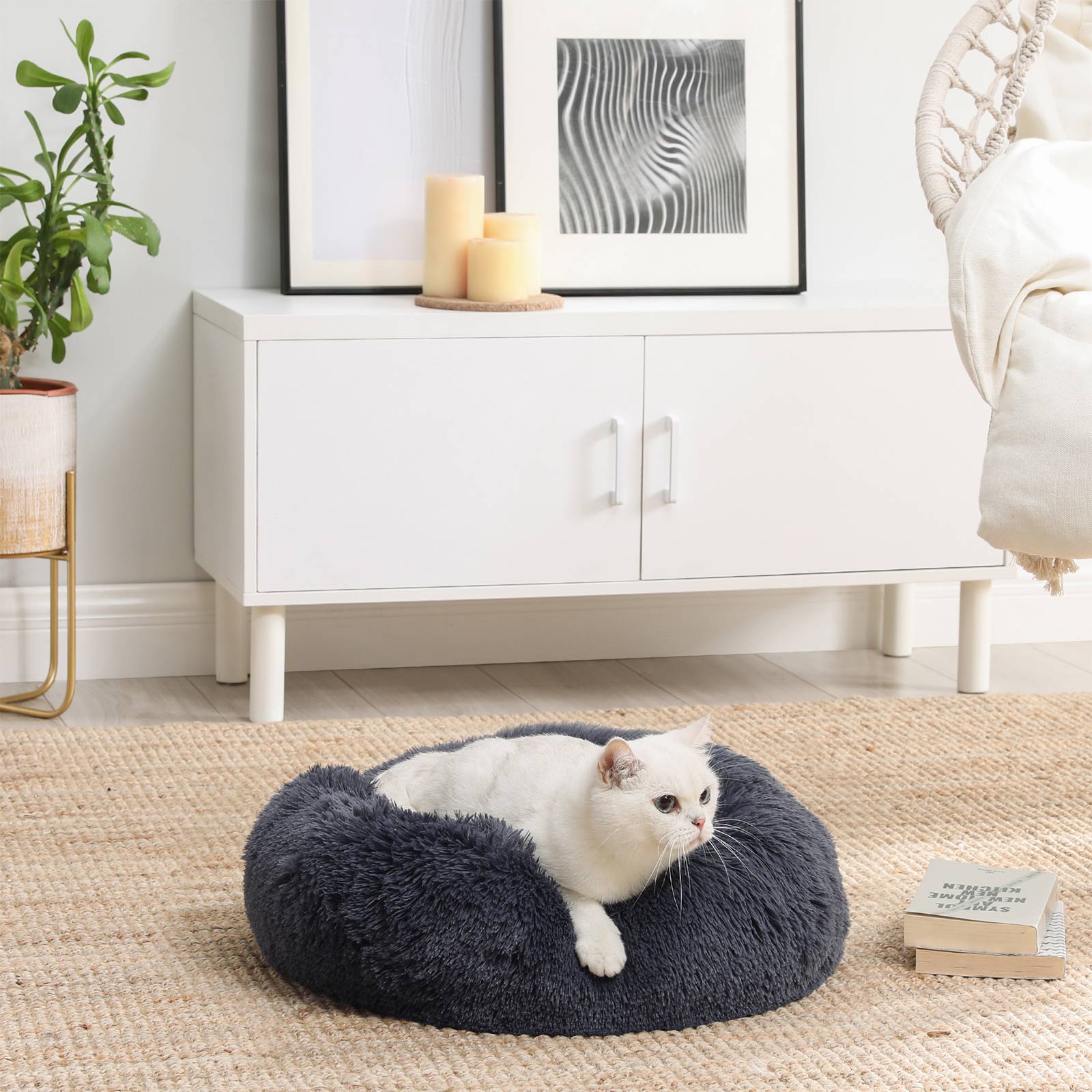 Donutförmiges Hundebett – Extra weich und bequem