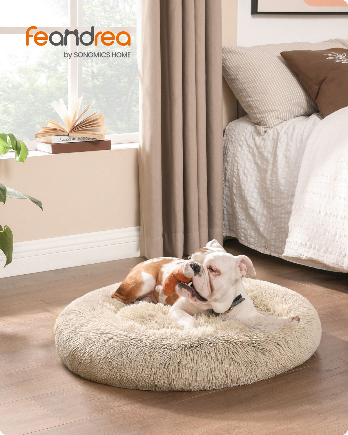 Donutförmiges Hundebett – Extra weich und bequem