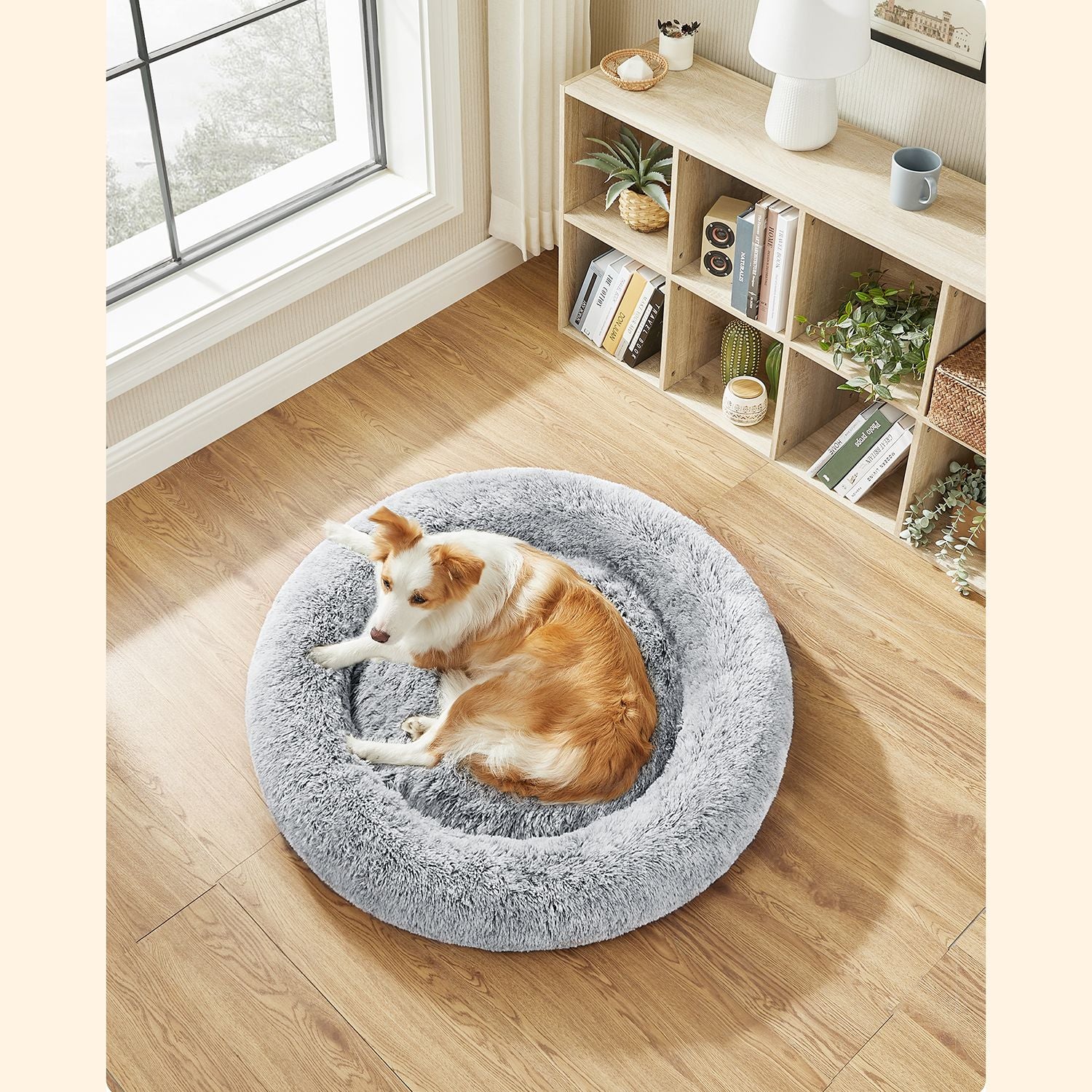 Donutförmiges Hundebett – Extra weich und bequem