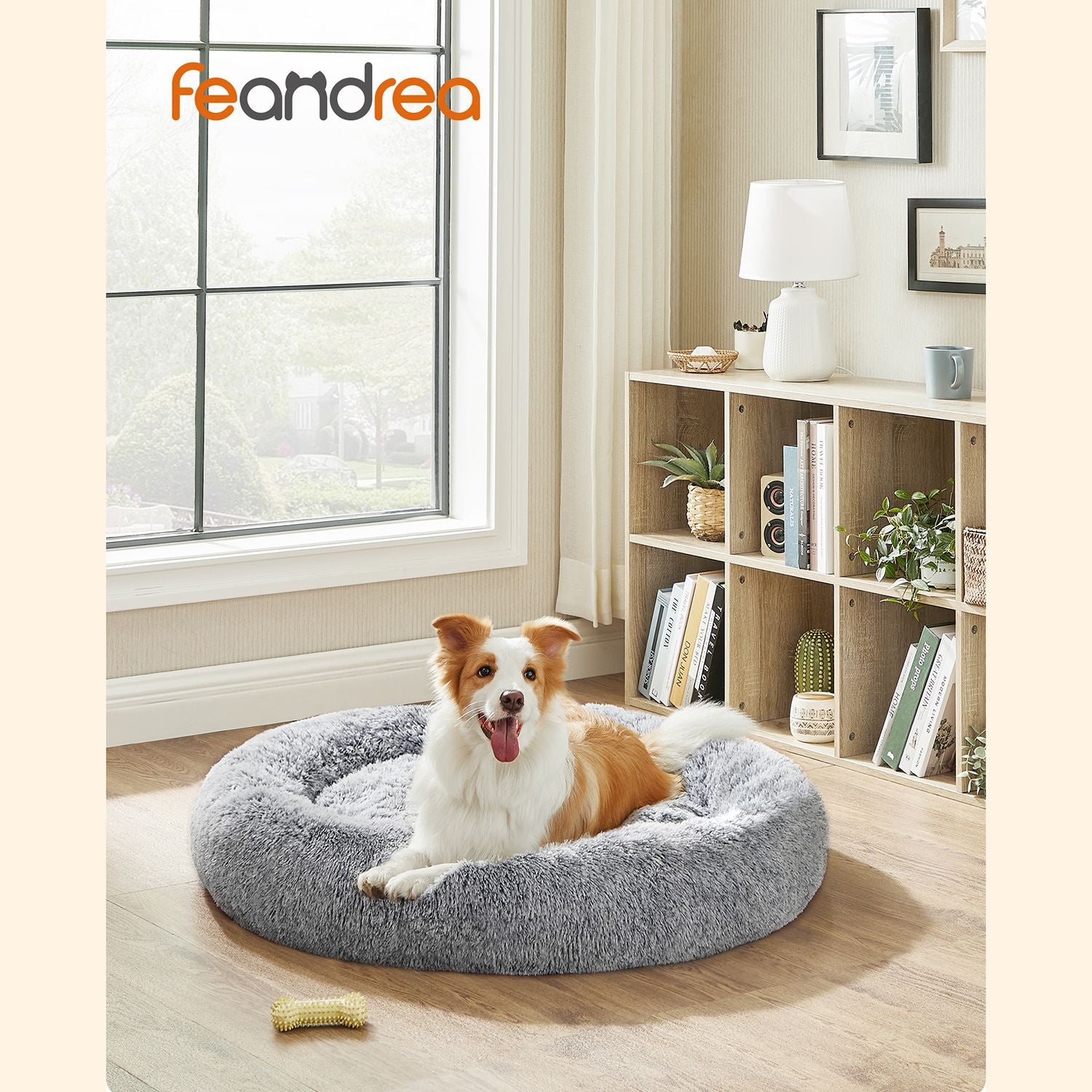Donutförmiges Hundebett – Extra weich und bequem