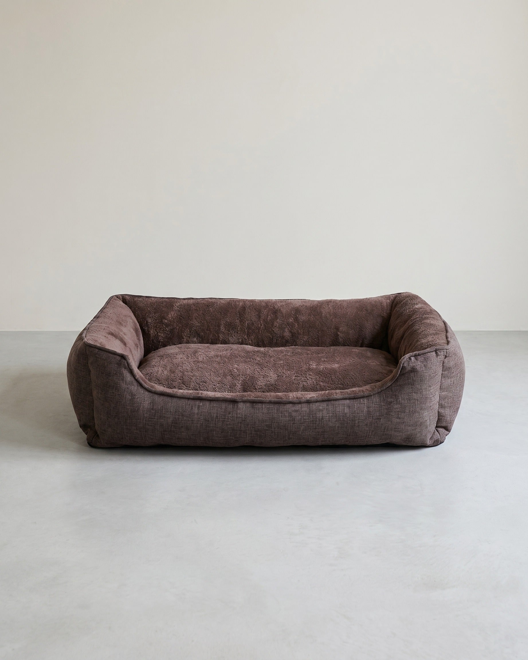 XXL Hundebett - Orthopädisches Hundesofa - Abnehmbarer Bezug & Anti-Rutsch – Braun