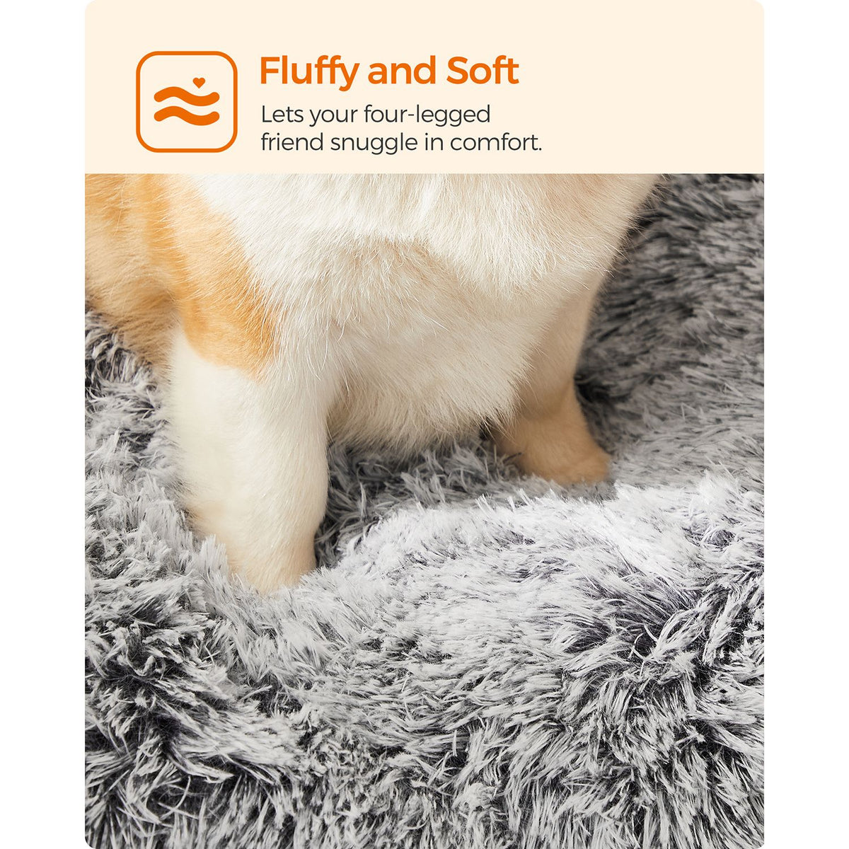 Weiches und vielseitiges Hundekissen – 10 cm dick