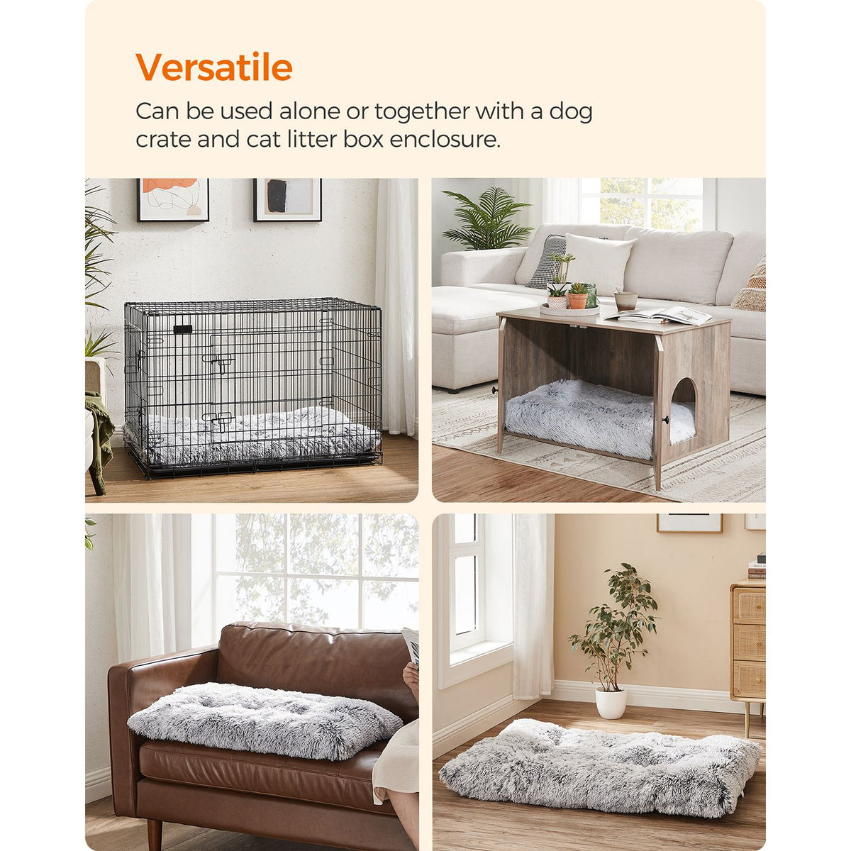 Weiches und vielseitiges Hundekissen – 10 cm dick