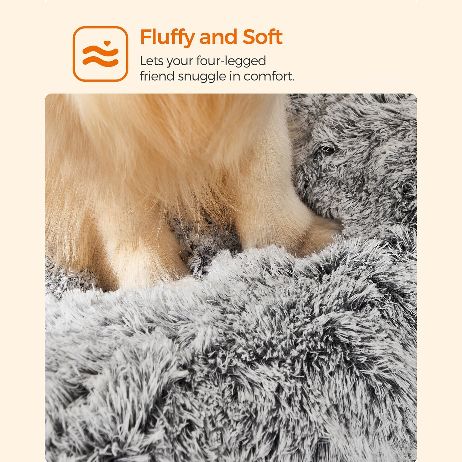 Bequemes und vielseitiges Hundekissen – 10 cm dick