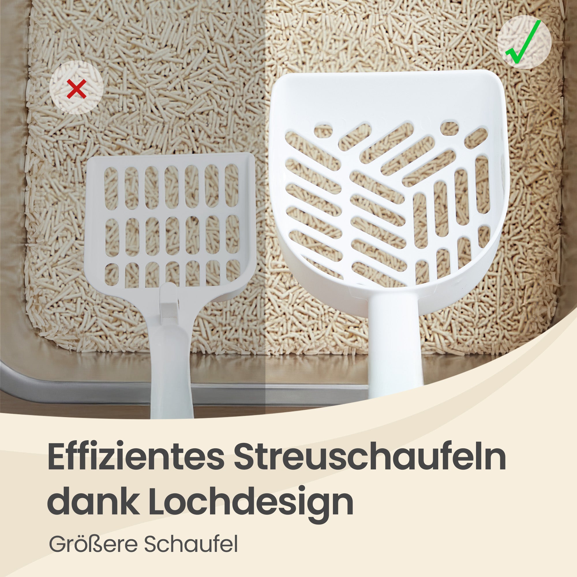 Offene Katzentoilette Aus Edelstahl - Edelstahl-Katzentoilette Mit Schaufel - Für Katzen