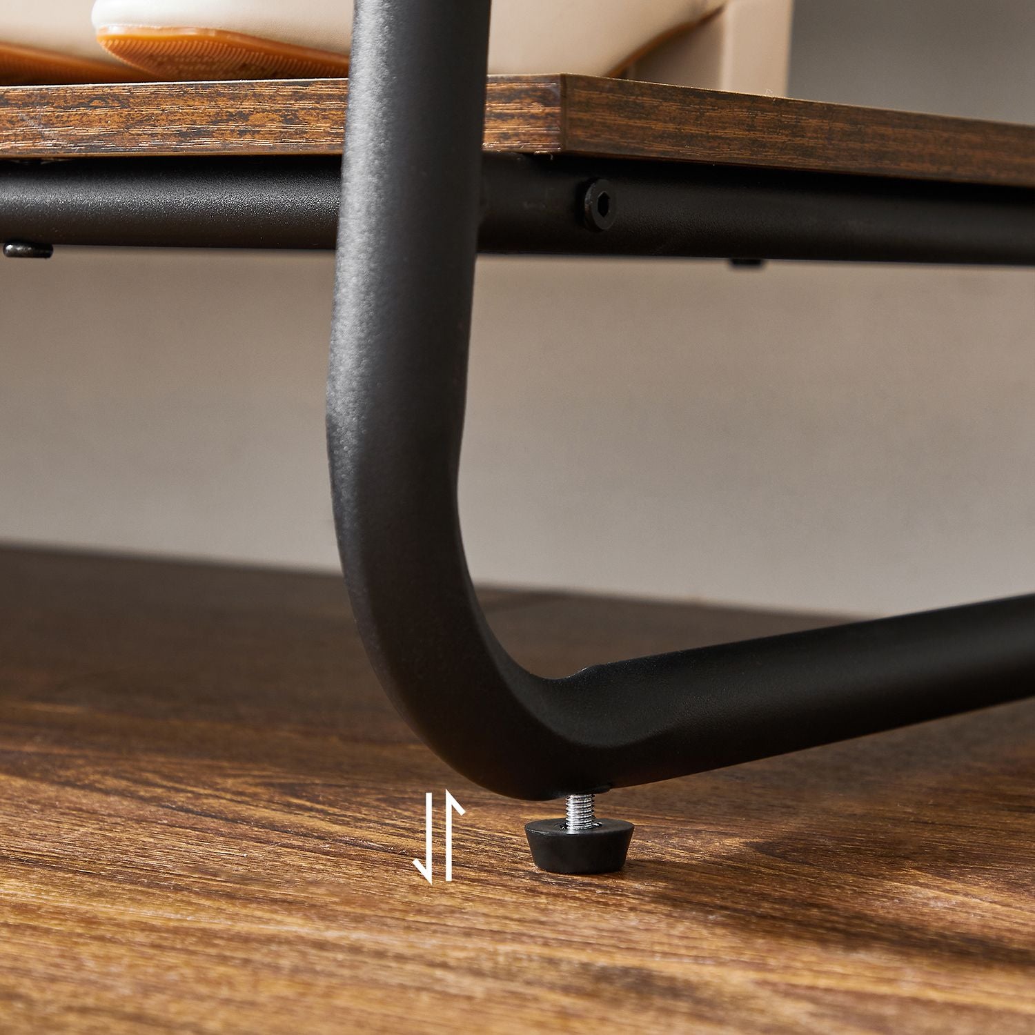 Kleiderständer mit Ablagen – Industriedesign – freistehend – 100 cm breit