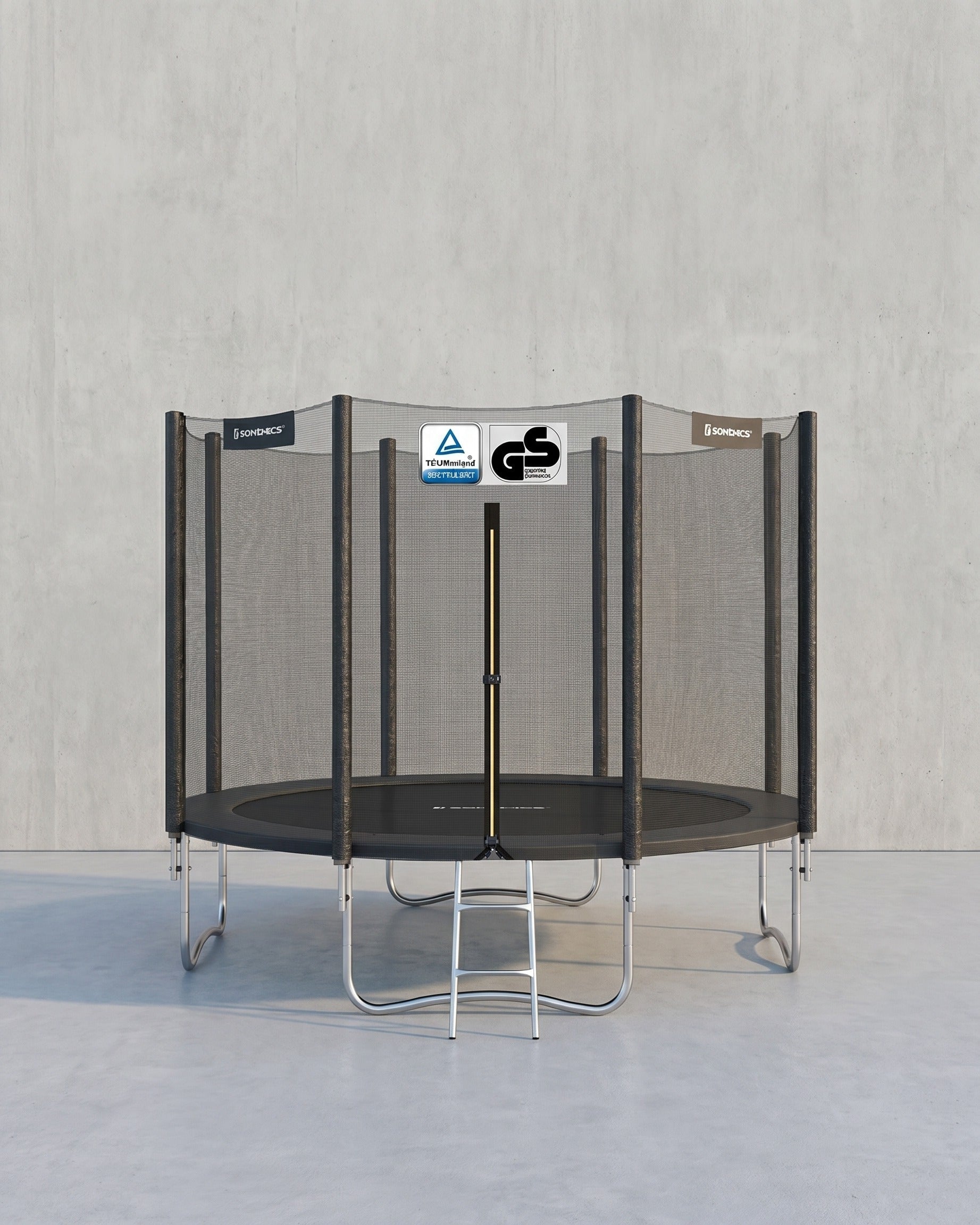 Trampolin Mit Sicherheitsnetz - 305 cm Durchmesser - Belastbar Bis 150 Kg