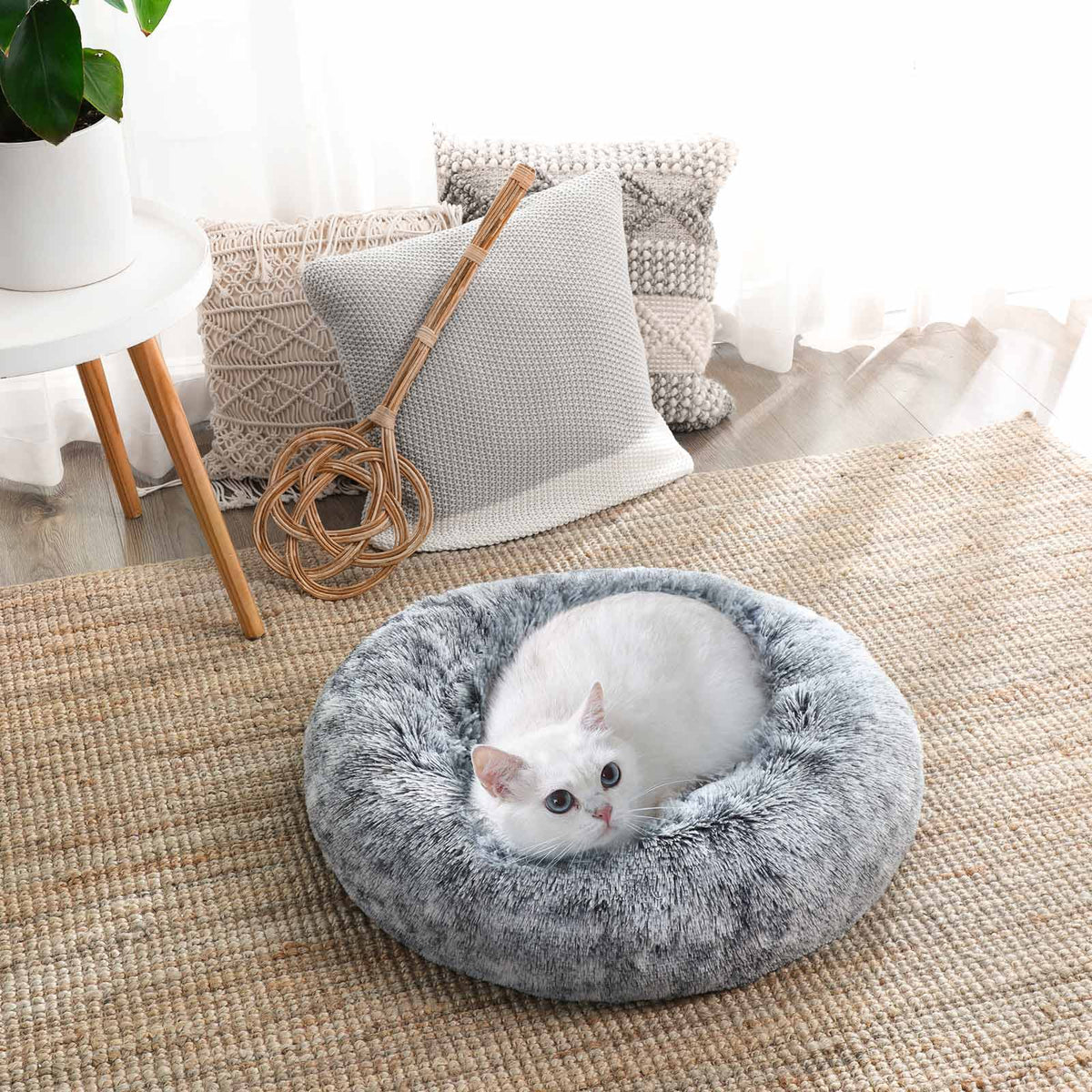 Donutförmiges Hundebett – Extra weich und bequem