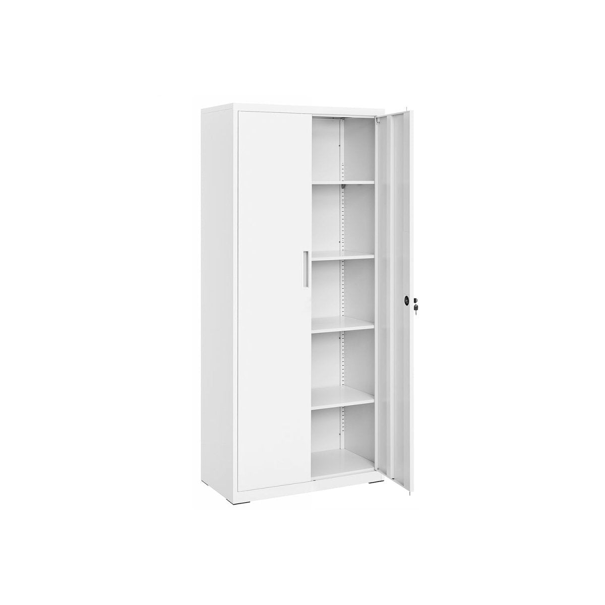 Archiefkast 180 cm - Stalen Opbergkast - Kantoorkast - De Vries Meubels