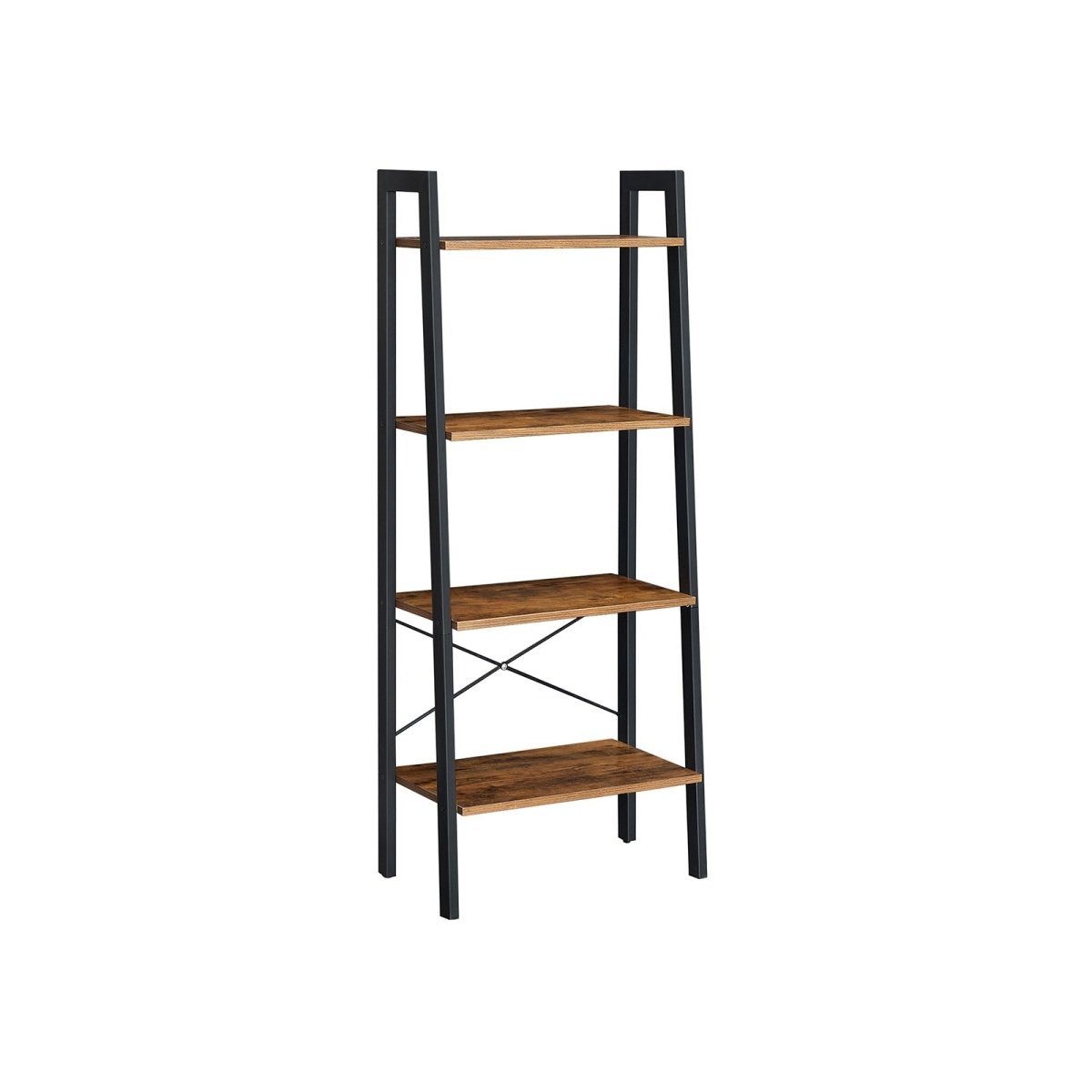 Boekenkast - Ladderrek Met 4 Planken - Stijlvol & Ruimtebesparend - De Vries Meubels