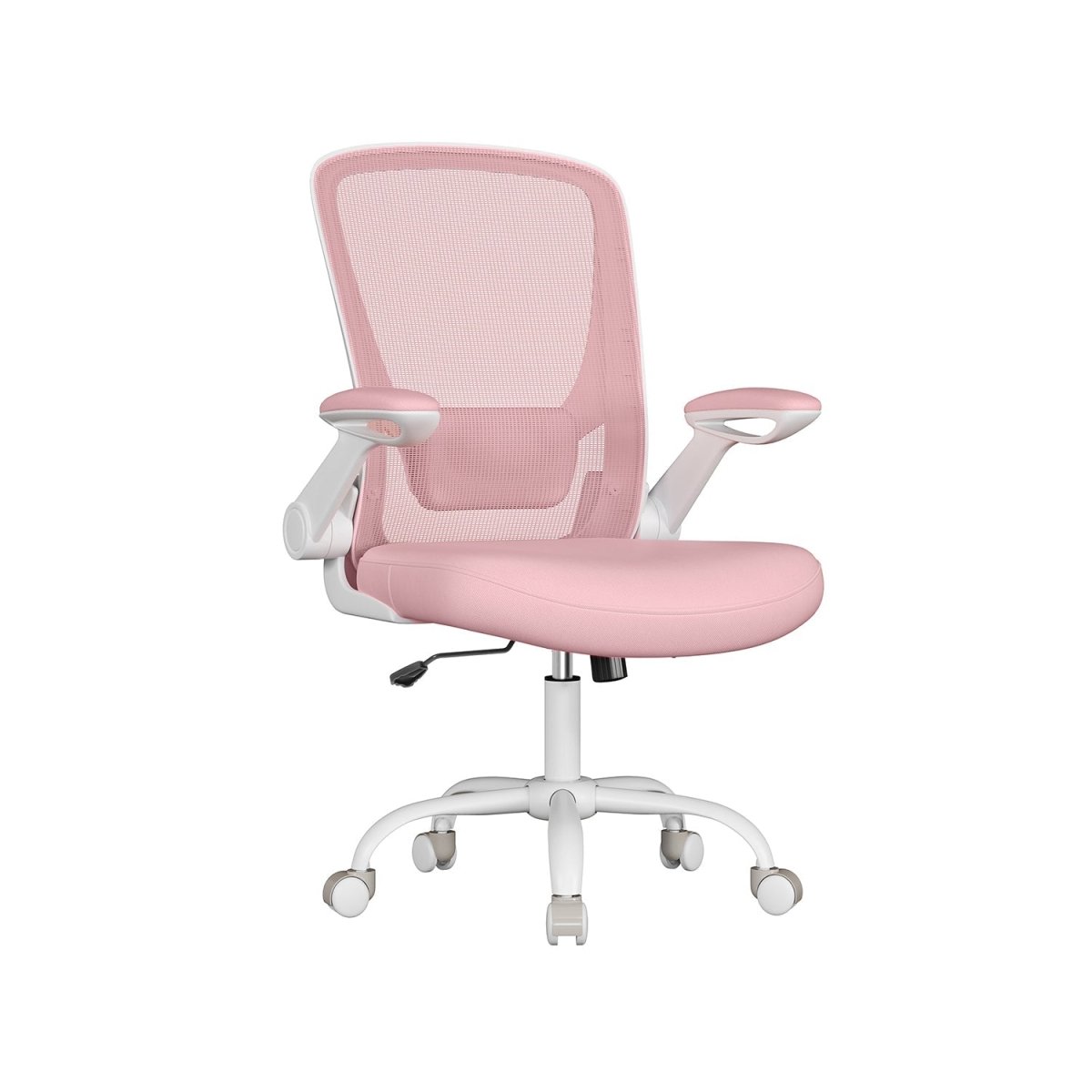 Bureaustoel met Verstelbare Armleuning - Ergonomisch Design - Mesh rugleuning - De Vries Meubels