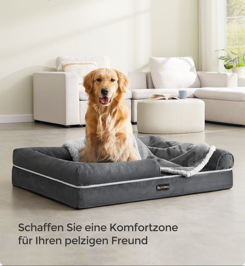 Comfortabel Hondenbed met Verhoogde Randen - Hondenmand - De Vries Meubels