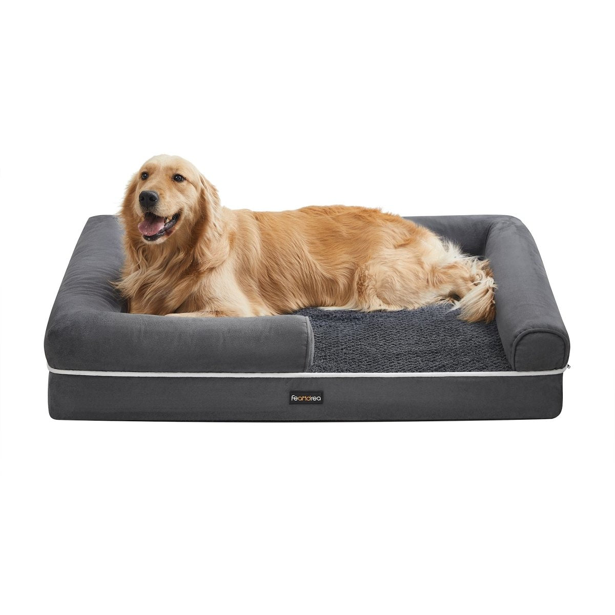 Bequemes Hundebett mit erhöhtem Rand - Hundekorb