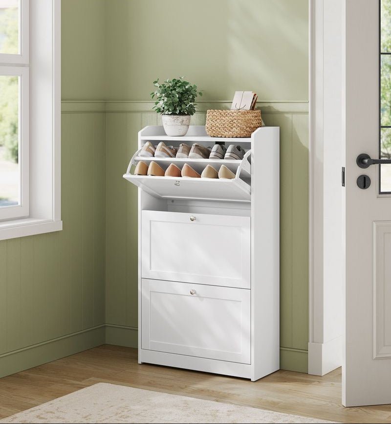 Compacte en stijlvolle schoenenkast met verstelbare indeling - De Vries Meubels