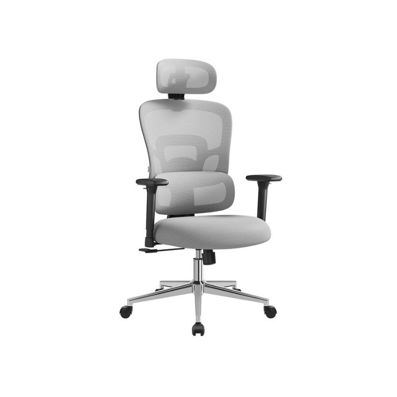 Compleet Verstelbare Bureaustoel - Ergonomische Bureaustoel - Kantoorstoel - Verstelbare Rugleuning - De Vries Meubels