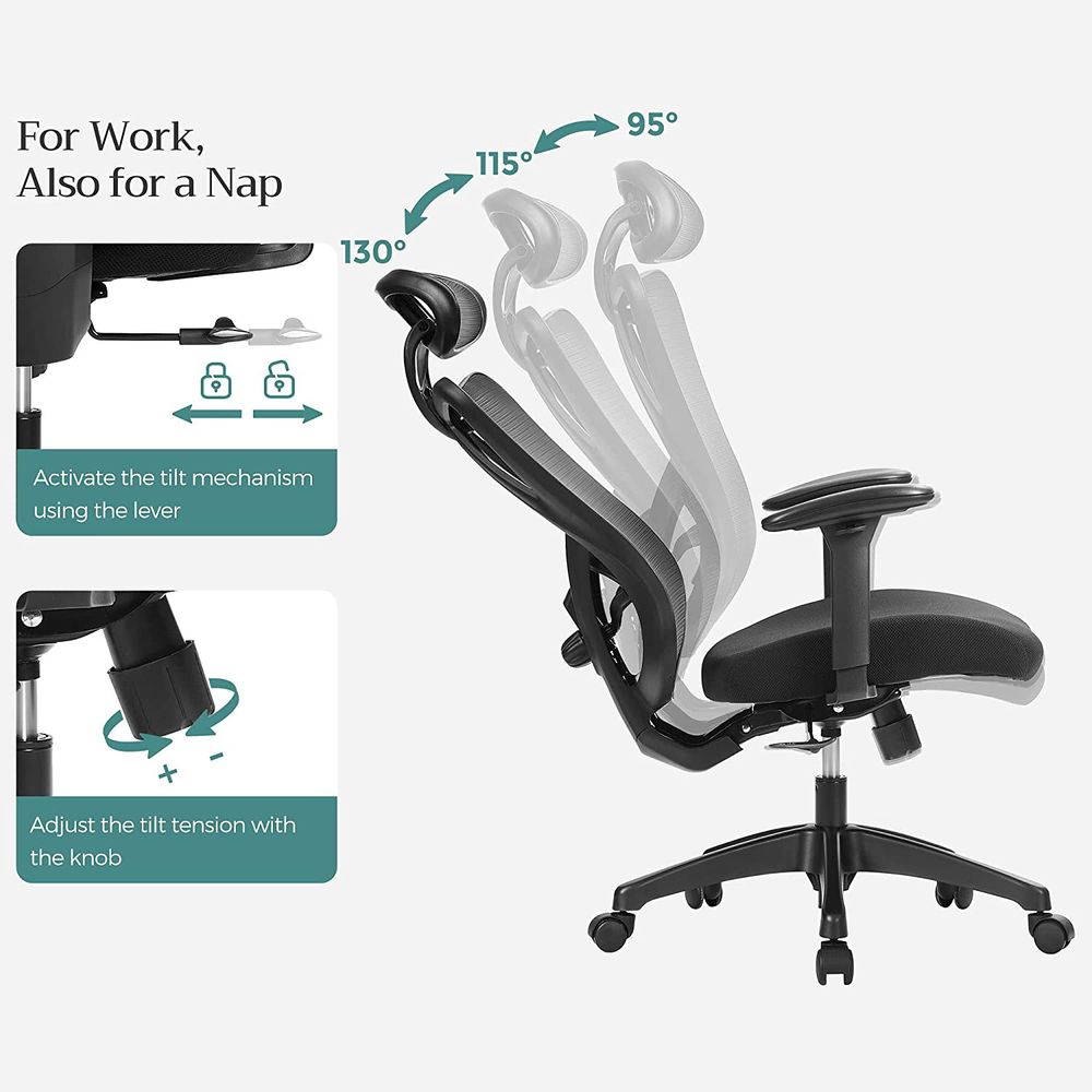 Kompletter Arbeitsplatz – Elektrischer Stehschreibtisch + ergonomischer Bürostuhl – mit Memory-Funktion – Steckdose – verstellbare Rücken- und Armlehnen