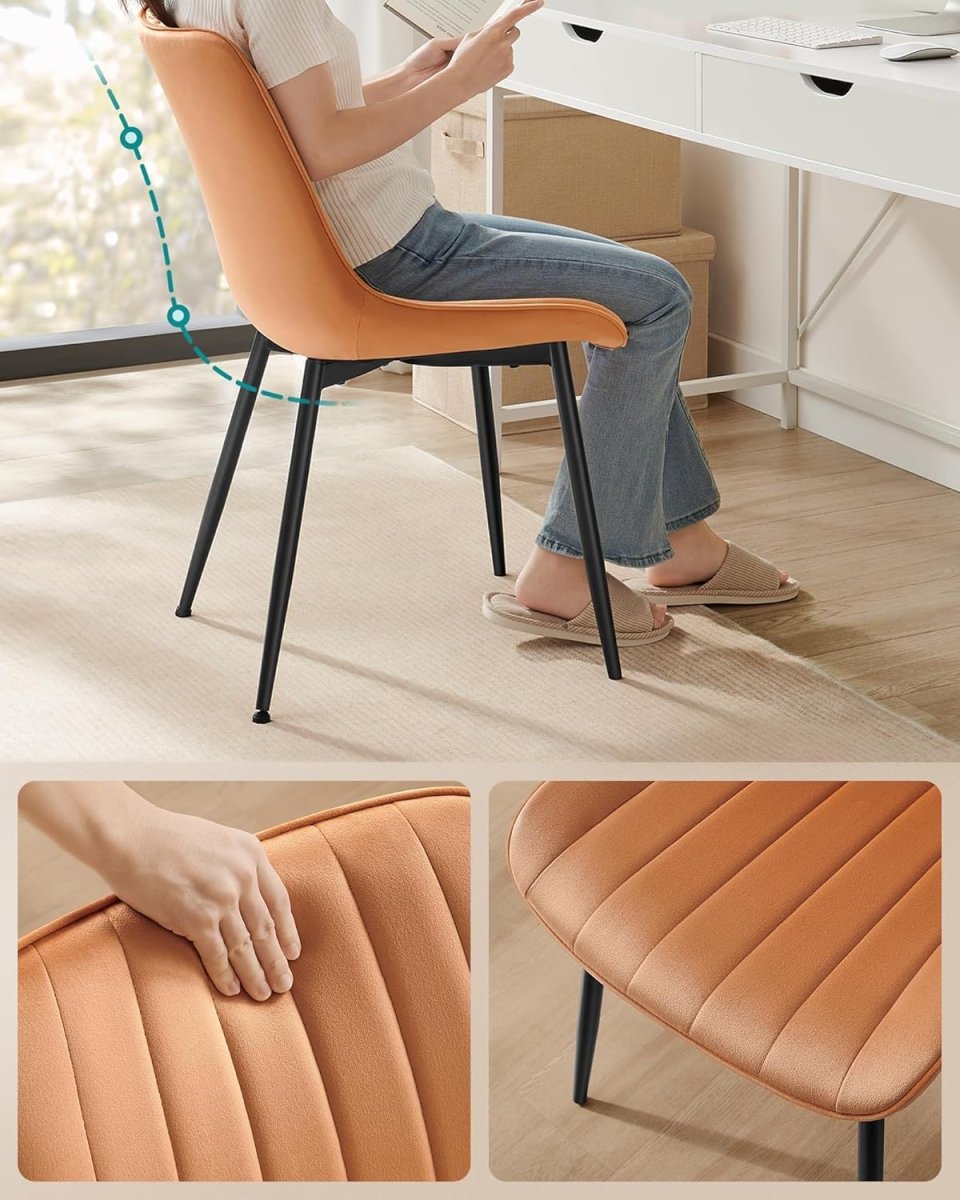 Elegante Eetkamerstoelen - Set van 2 - De Vries Meubels