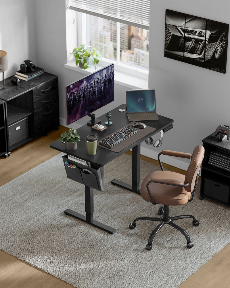 Elektrisch Hoog Laag Bureau - Elektrisch Verstelbaar - Schrijftafel - Ergonomisch Bureau - De Vries Meubels