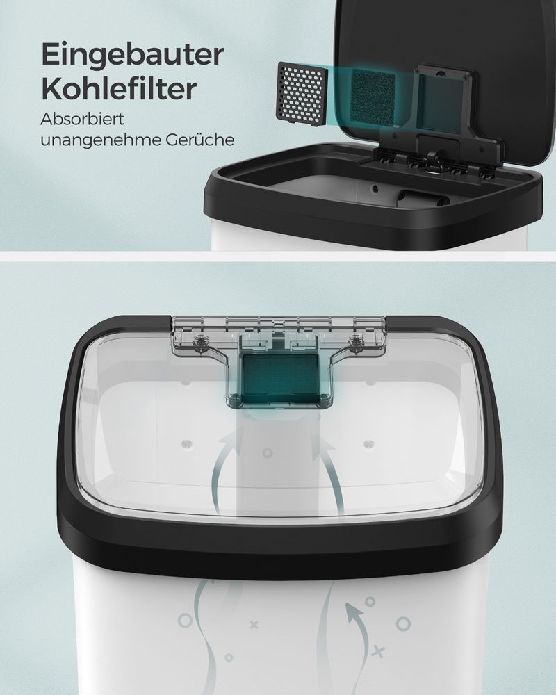 Grote Prullenbak 68 Liter - Afvalbak - Pedaalemmer - De Vries Meubels