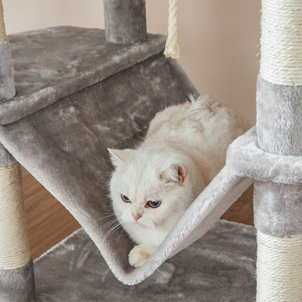 Kratzbaum 206 cm – Der ultimative Spiel- und Ruheplatz für Ihre Katze
