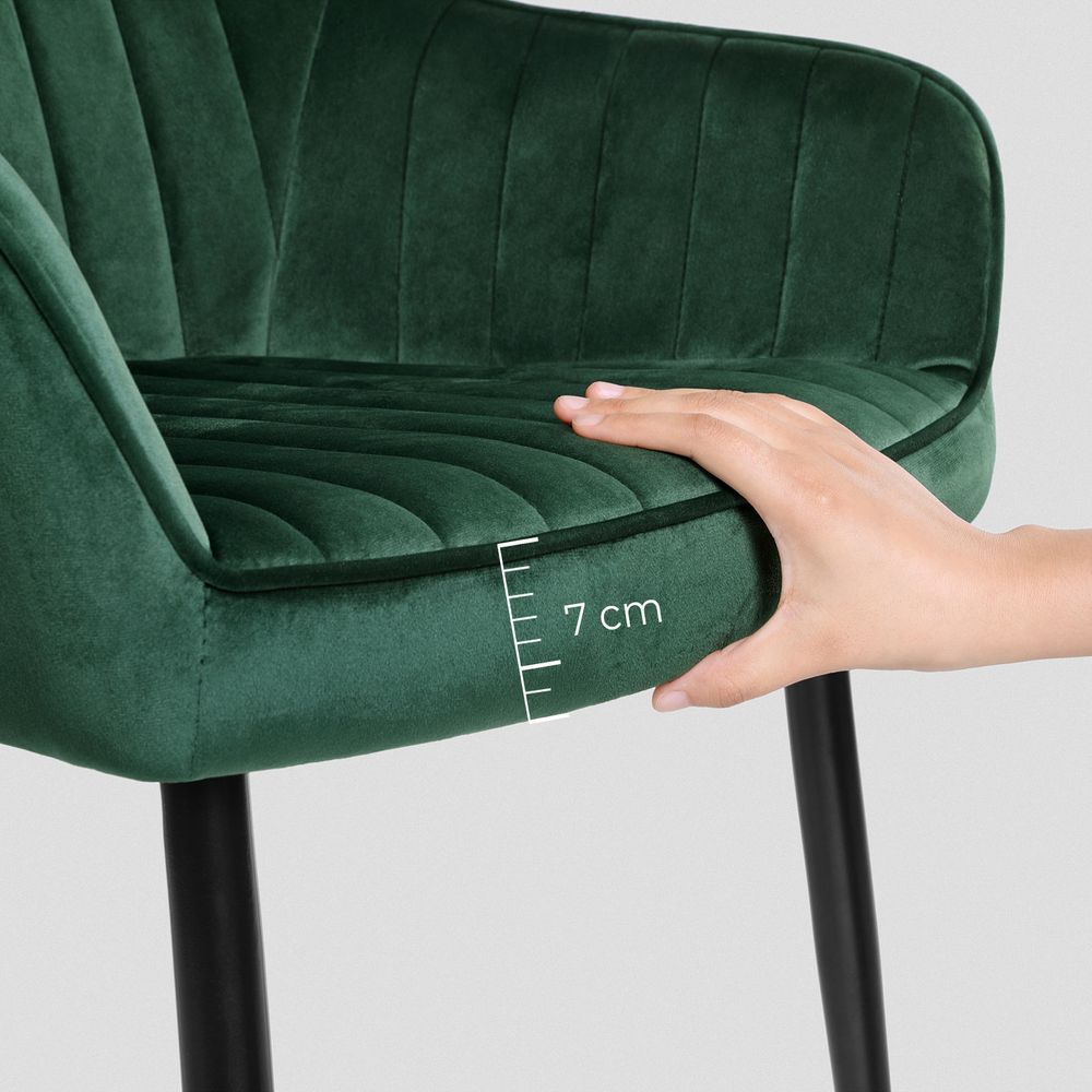 Luxe eetkamerstoelen met armleuning - De Vries Meubels