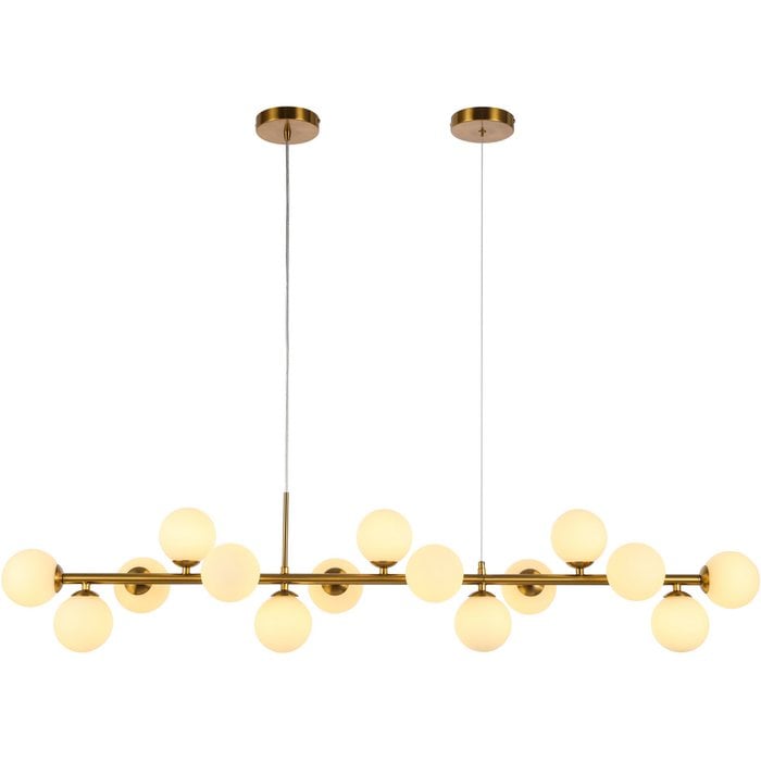 Luxuriöse Pendelleuchte mit elegantem Design – Moderner Kronleuchter 129,8 cm