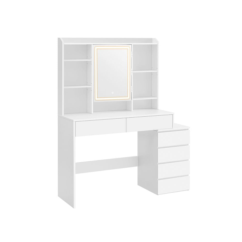Make - uptafel met LED - verlichting en veel opbergruimte - Modern en Praktisch - De Vries Meubels