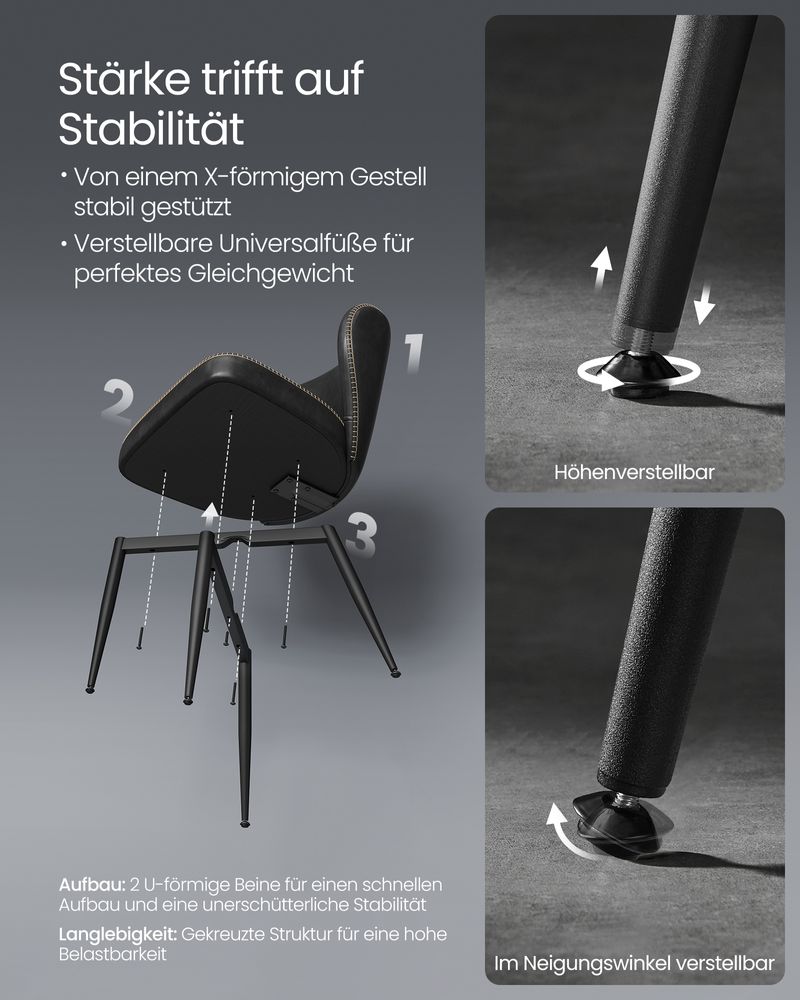 Moderne Eetkamerstoelen – Elegant Ontwerp - De Vries Meubels