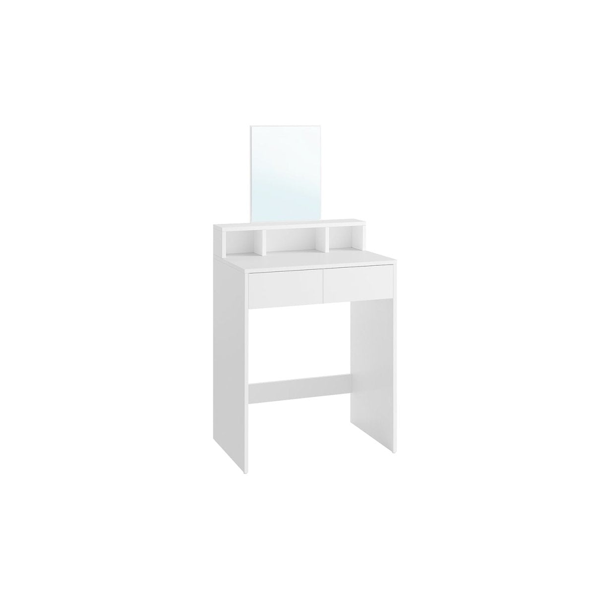 Moderne Kaptafel met Spiegel – Compact en Stijlvol - De Vries Meubels
