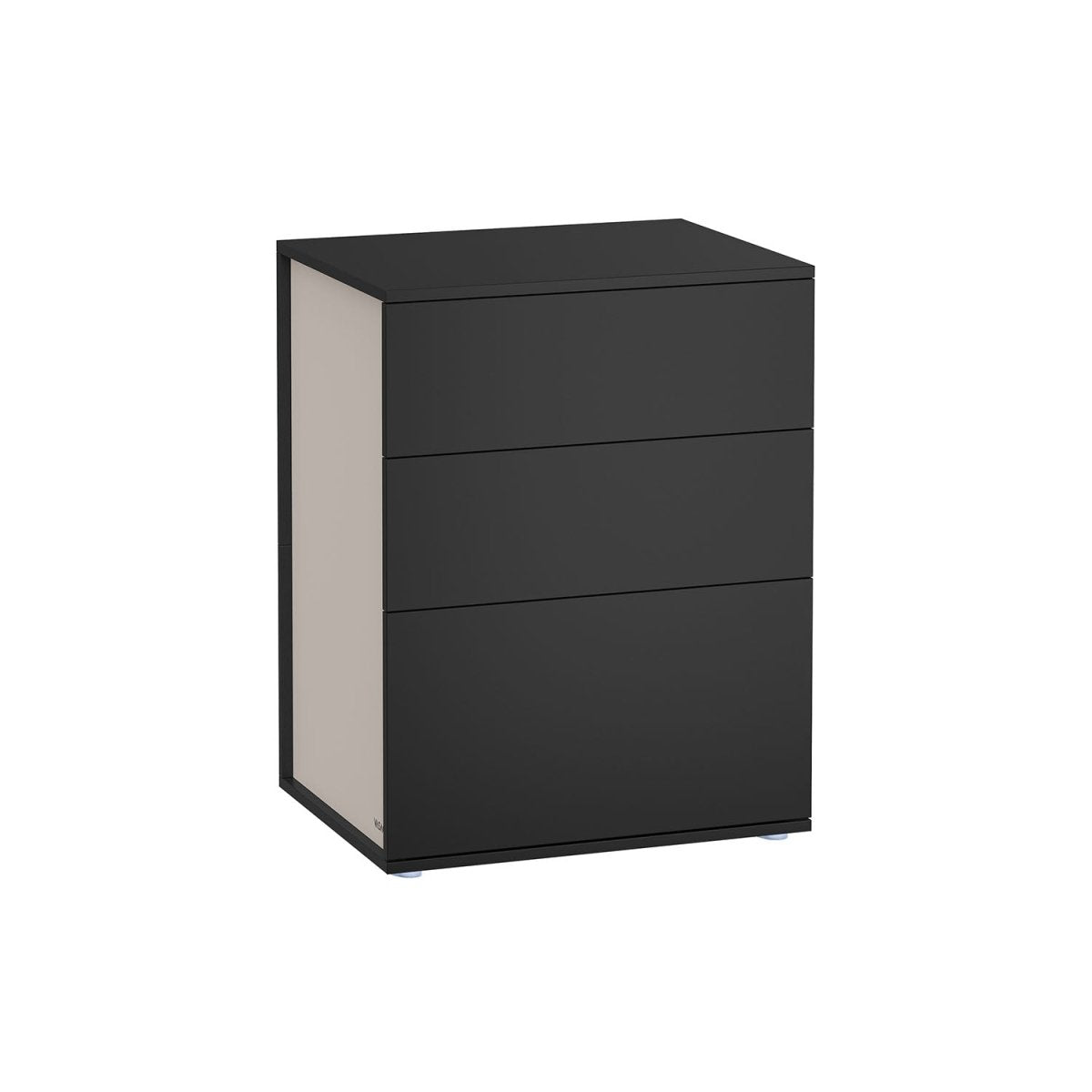 Nachtkastje met 3 Lades - Minimalistisch Design - De Vries Meubels