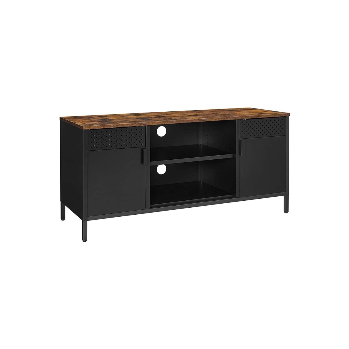 Stijlvol TV - meubel met opbergruimte en vintage design - TV Kast - De Vries Meubels