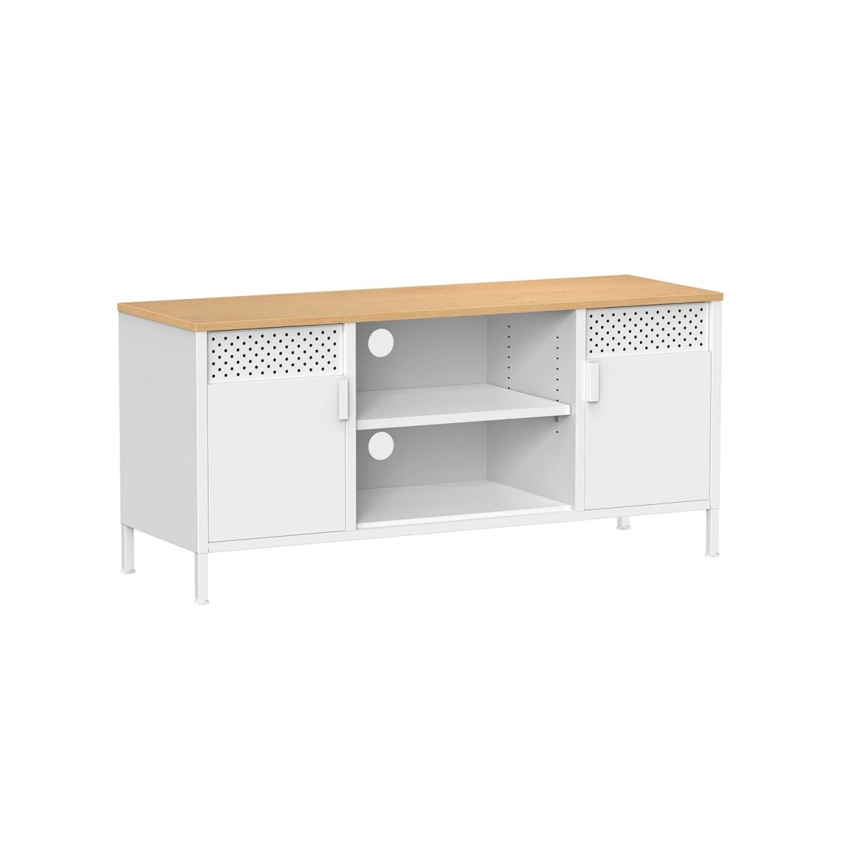 Stijlvol TV - meubel met opbergruimte en vintage design - TV Kast - De Vries Meubels