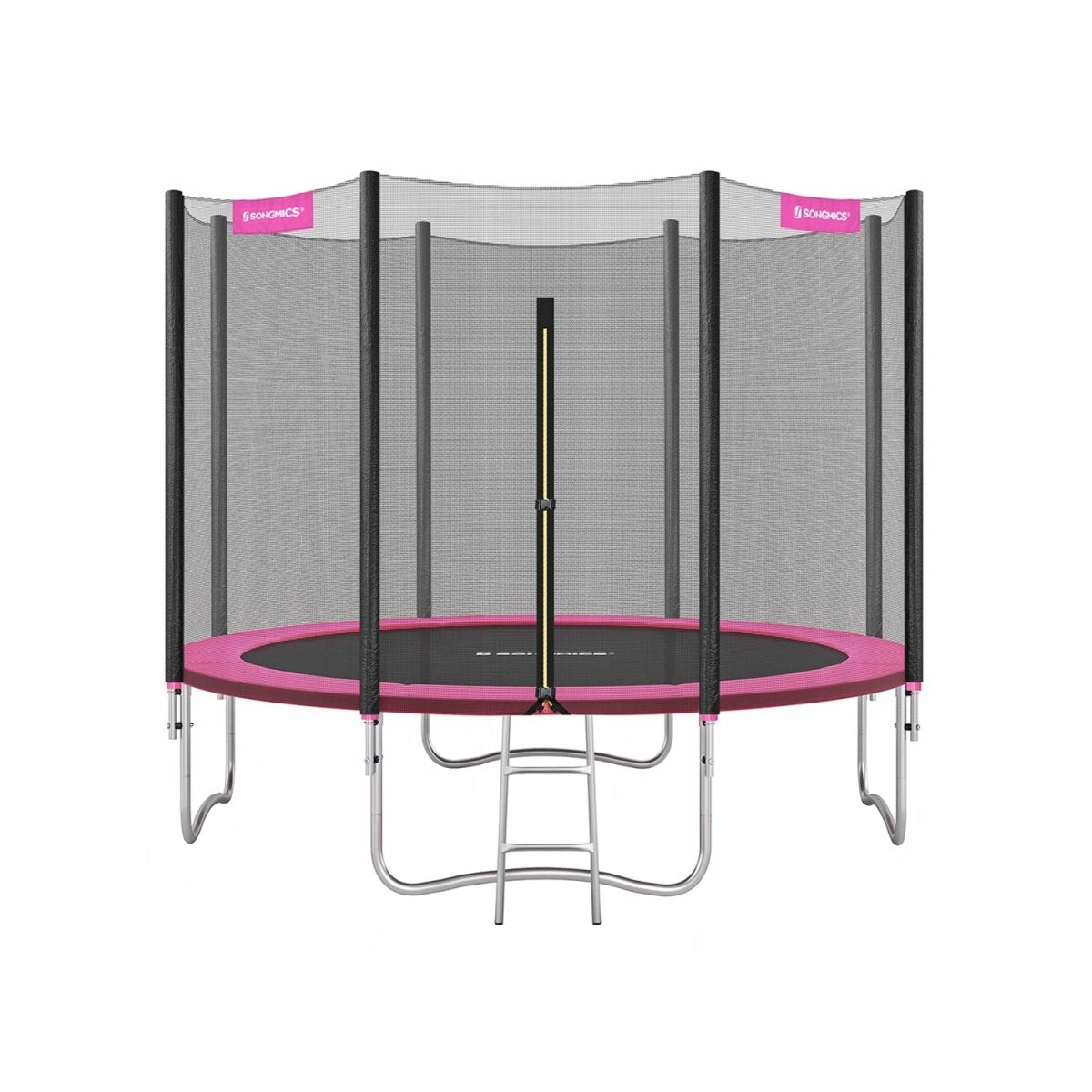 Trampoline met Veiligheidsnet - Stevig Frame en Gevoerde Rand - De Vries Meubels