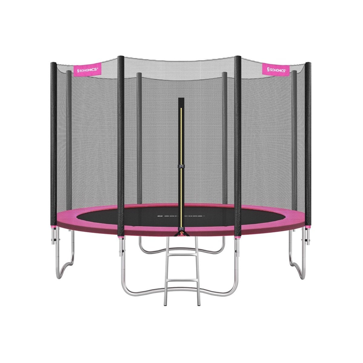 Trampoline met Veiligheidsnet - Stevig Frame en Gevoerde Rand - De Vries Meubels