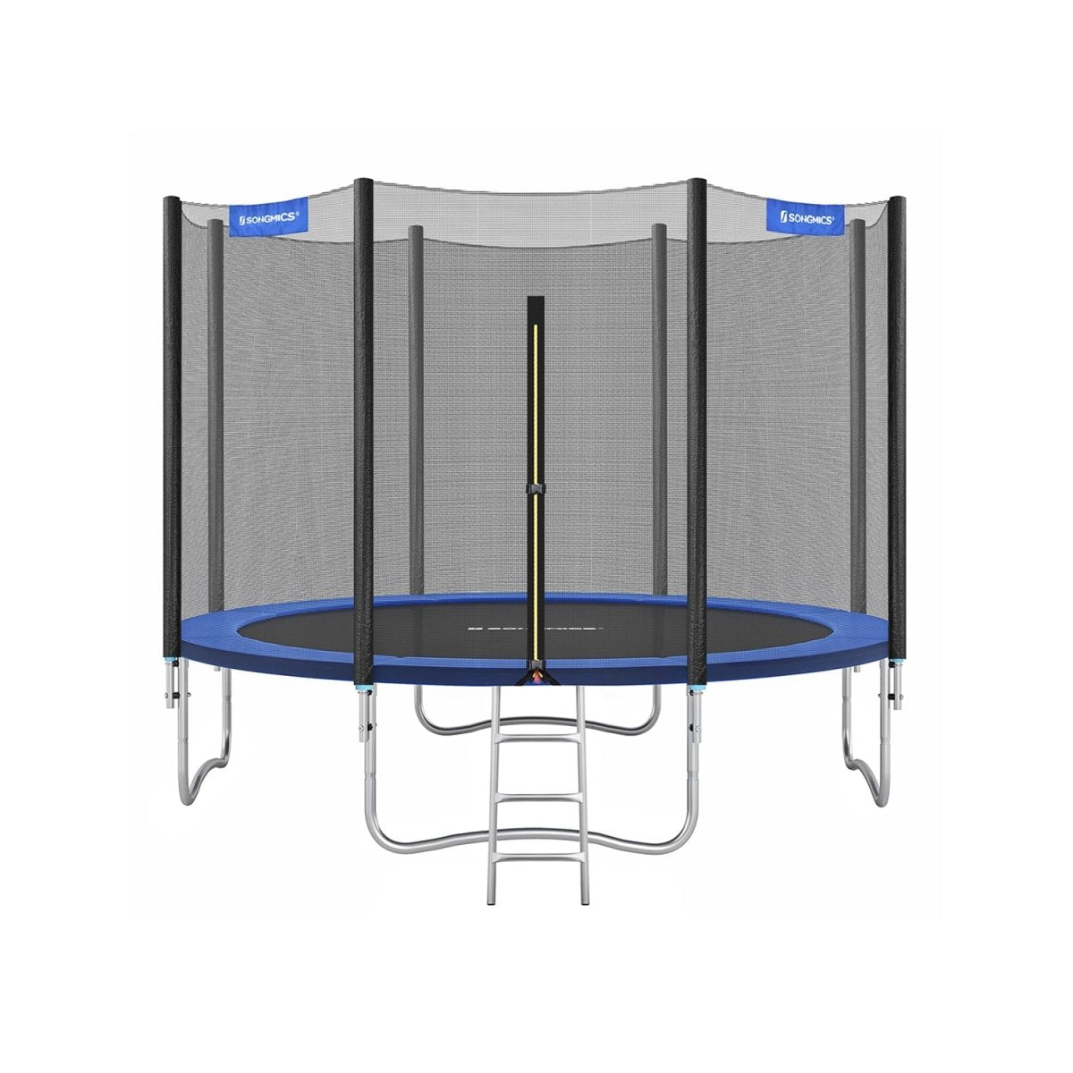 Trampoline met Veiligheidsnet - Stevig Frame en Gevoerde Rand - De Vries Meubels