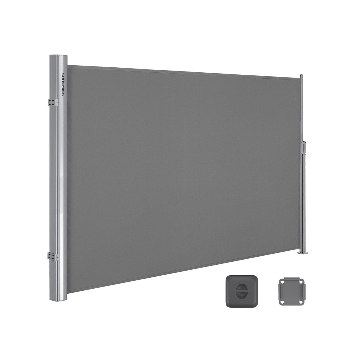 Ausziehbare Seitenmarkise - Gartenmarkise - Balkonmarkise - 200 x (300-350-400) cm